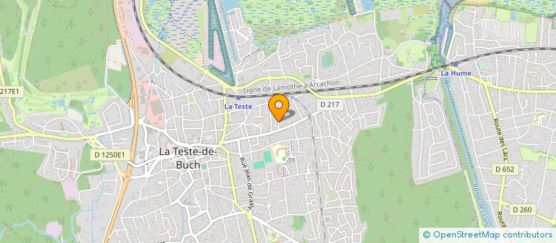 localisation de l'entreprise JTL à LA TESTE-DE-BUCH