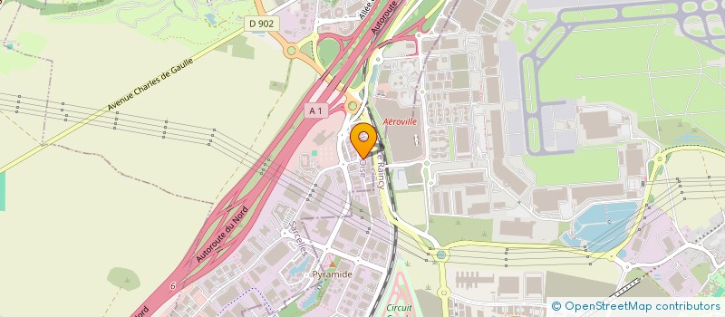 localisation de l'entreprise JTL DISTRIBUTION à ROISSY-EN-FRANCE