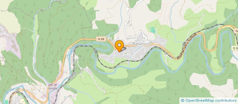 localisation de l'entreprise JTL INVEST  BADAROUX