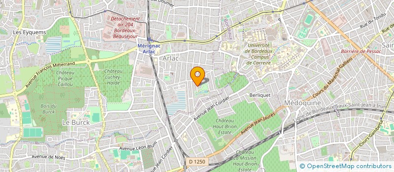 localisation de l'entreprise JTM 33  MERIGNAC