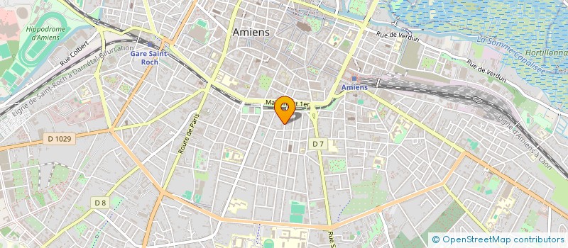 localisation de l'entreprise JTM à AMIENS