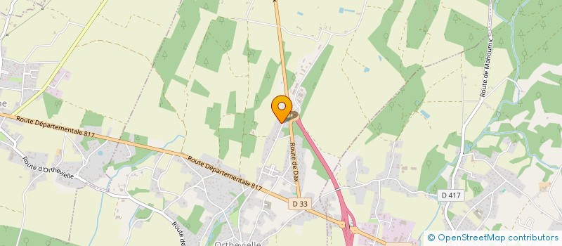 localisation de l'entreprise JTM  ORTHEVIELLE