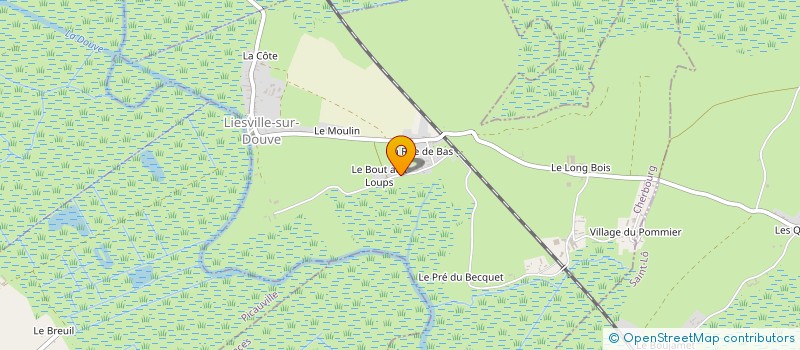 localisation de l'entreprise JTM  LIESVILLE-SUR-DOUVE