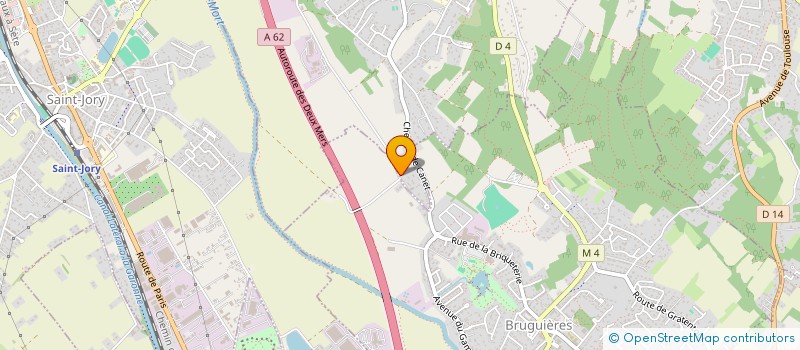 localisation de l'entreprise JTM à SAINT-SAUVEUR