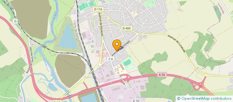 localisation de l'entreprise JTM  DOMBASLE-SUR-MEURTHE