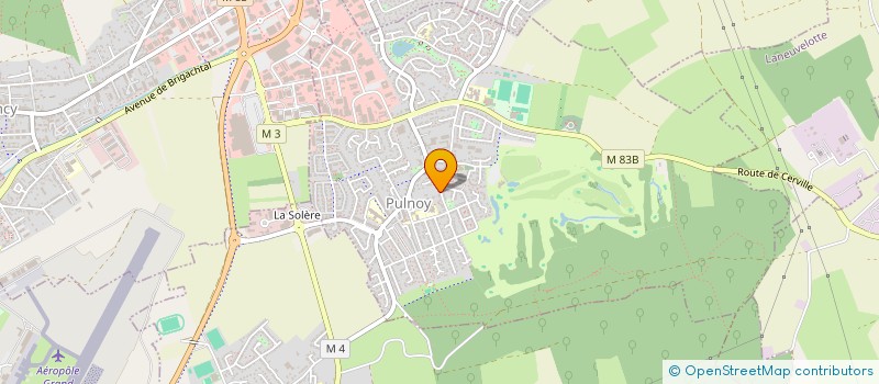 localisation de l'entreprise JTM  PULNOY