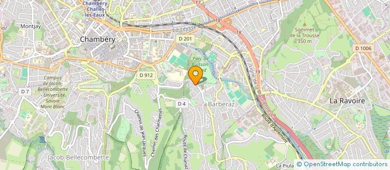 localisation de l'entreprise JTM  BARBERAZ