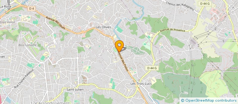 localisation de l'entreprise JTM BATIMENT à MARSEILLE