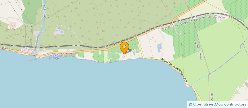 localisation de l'entreprise JTM INVESTISSEMENTS  SAINT CHAMAS