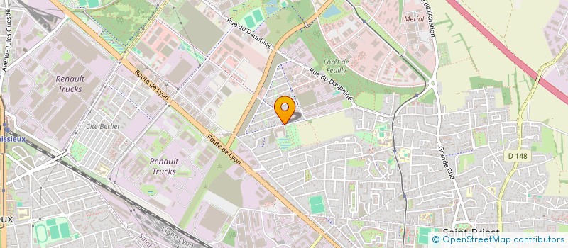 localisation de l'entreprise JTM PARQUET  ST PRIEST