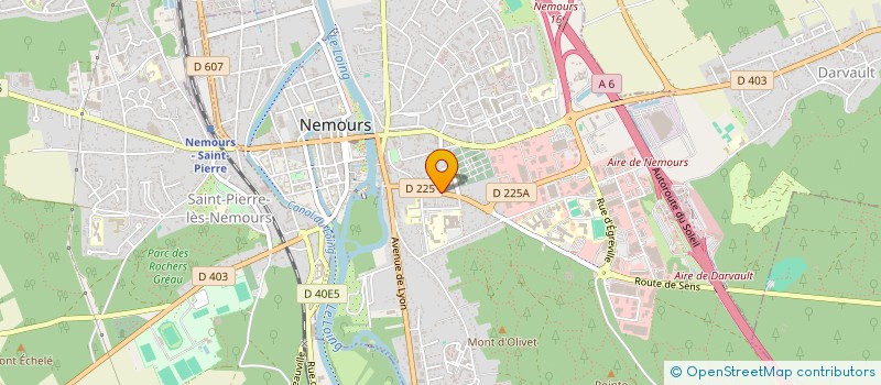 localisation de l'entreprise JTMCARDS SARL  NEMOURS