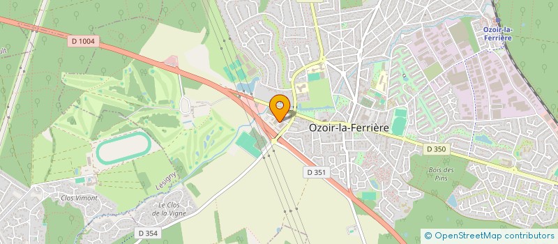 localisation de l'entreprise JTMG AUTO à OZOIR-LA-FERRIERE