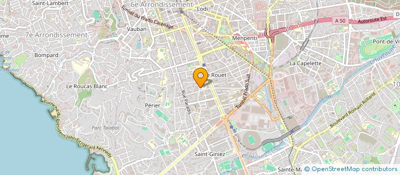 localisation de l'entreprise JTMORLAU à MARSEILLE