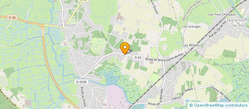 localisation de l'entreprise JTPC à SAINT-HILAIRE-DE-RIEZ
