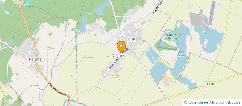 localisation de l'entreprise JTPP  DESNES