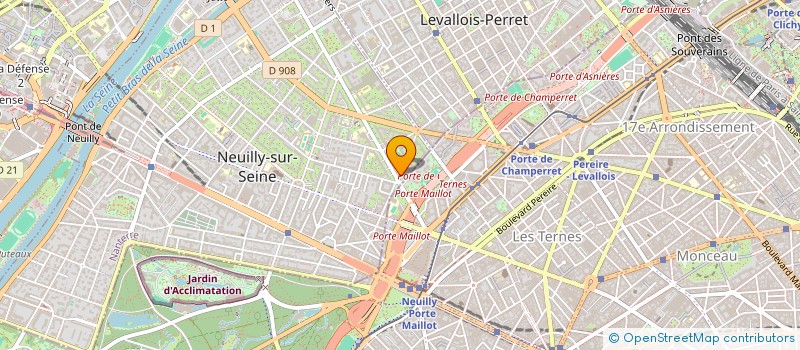 localisation de l'entreprise JTR ADVISORY à NEUILLY-SUR-SEINE