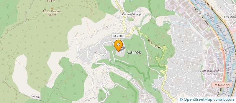 localisation de l'entreprise JTS à CARROS