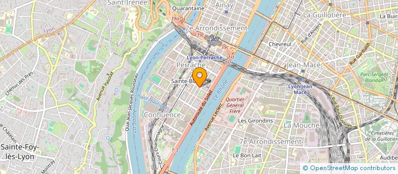 localisation de l'entreprise JTS  LYON