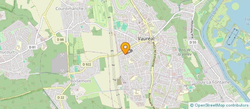 localisation de l'entreprise JTS CONSULTING à VAUREAL