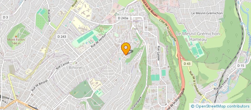 localisation de l'entreprise JTS FOOD à ROUEN