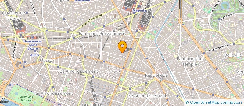 localisation de l'entreprise JTSB à PARIS