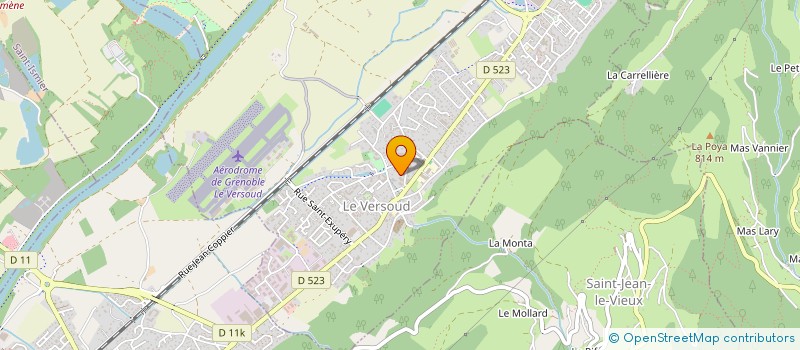 localisation de l'entreprise JTV INVEST  LE VERSOUD