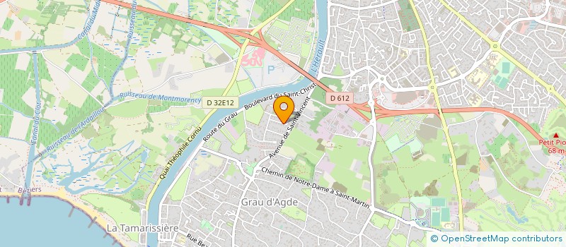 localisation de l'entreprise JTVB  AGDE