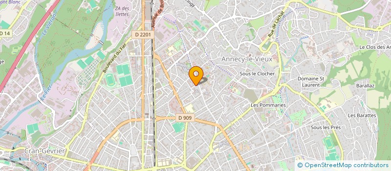 localisation de l'entreprise JTYS  ANNECY