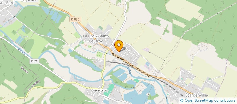 localisation de l'entreprise JU  CLEF VALLEE D'EURE