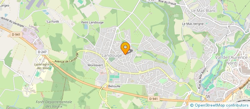 localisation de l'entreprise JU-D à LIMOGES