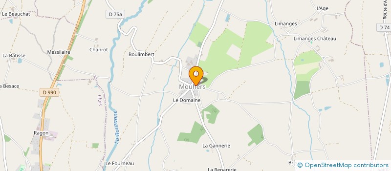 localisation de l'entreprise JU'EVENTS à MOUHERS