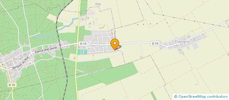 localisation de l'entreprise JU-JITSU AVIZE  AVIZE