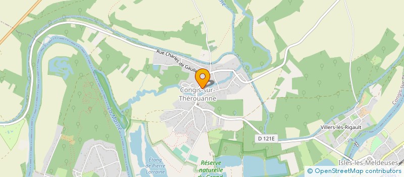 localisation de l'entreprise JU-JUTSU CLUB DE CONGIS SUR THEROUANNE  CONGIS-SUR-THEROUANNE