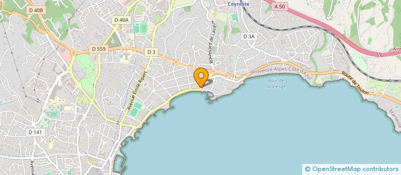 localisation de l'entreprise JU-LI à LA CIOTAT