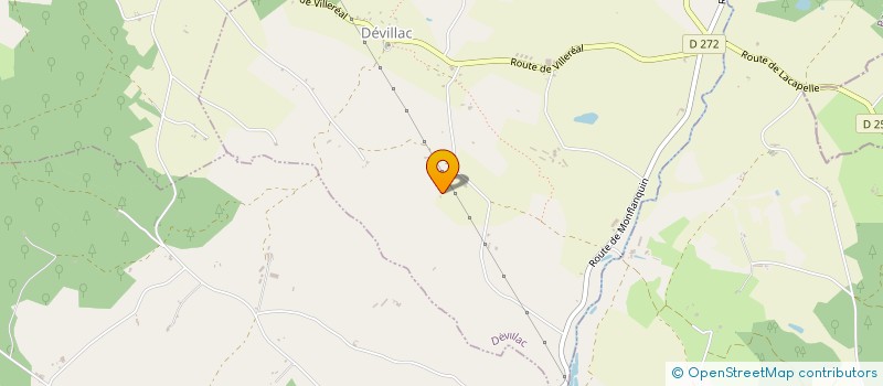 localisation de l'entreprise JU.LI  DEVILLAC