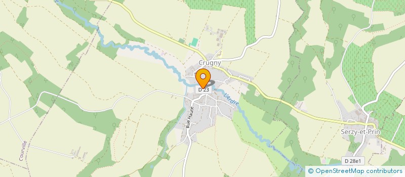 localisation de l'entreprise JU-LINE  CRUGNY