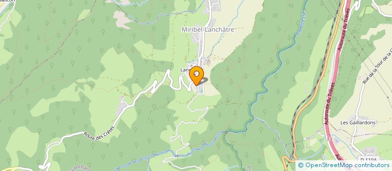 localisation de l'entreprise JU'MEL SERVICE A LA PERSONNE à MIRIBEL-LANCHATRE