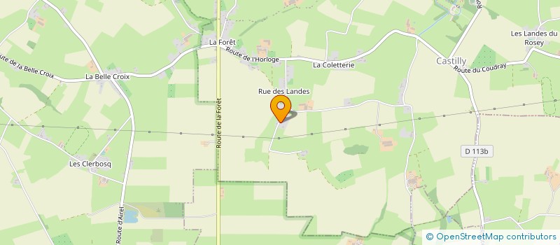 localisation de l'entreprise JU'MOTOCULTURE  ISIGNY-SUR-MER