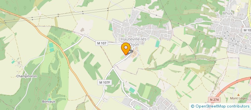 localisation de l'entreprise JU?MP  HAUTEVILLE-LES-DIJON