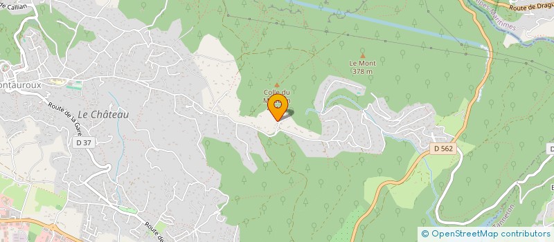 localisation de l'entreprise JU NICO  MONTAUROUX