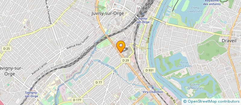 localisation de l'entreprise JU PAU  ETIOLLES