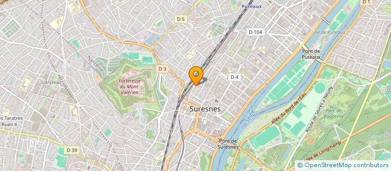 localisation de l'entreprise JU.PI.TER à SURESNES