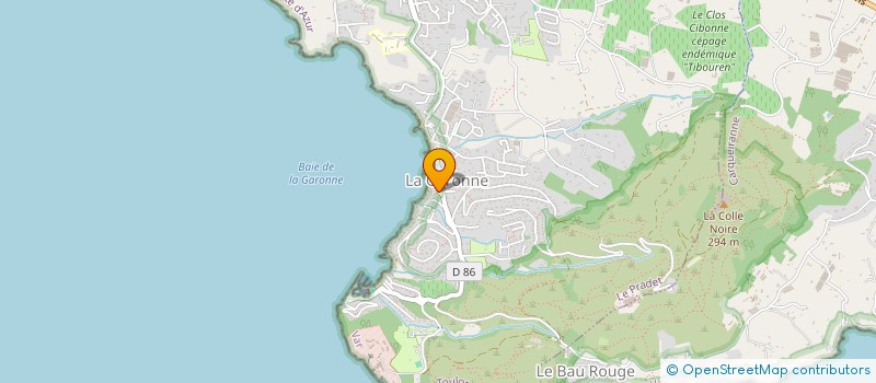 localisation de l'entreprise JU & SEB  LE PRADET