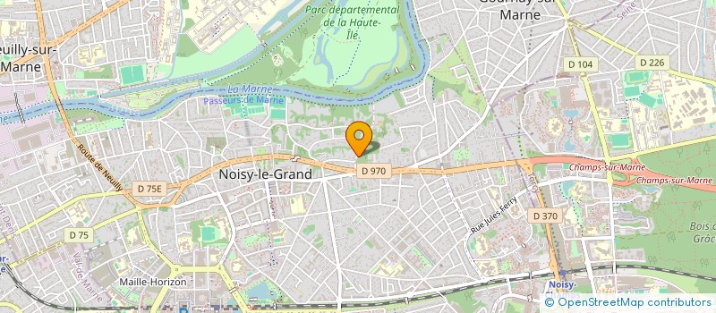 localisation de l'entreprise JUADHEC à NOISY-LE-GRAND
