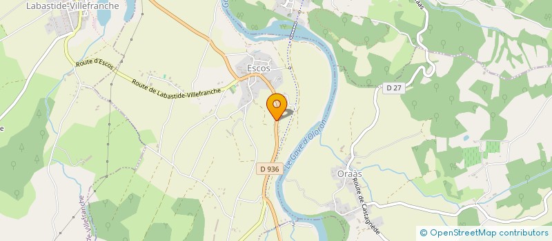localisation de l'entreprise JUALE à SAUVETERRE-DE-BEARN