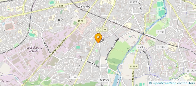 localisation de l'entreprise JUALPALA à LUISANT