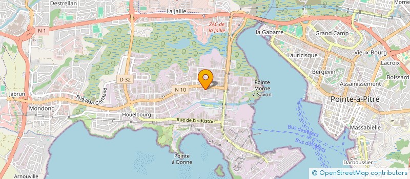 localisation de l'entreprise JUAN CARLOS PUBLISHING  BAIE-MAHAULT