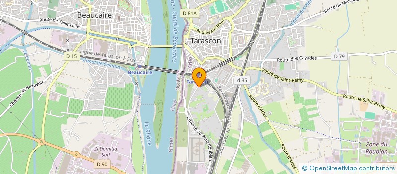 localisation de l'entreprise JUAN & NOWAKOWSKI IMMO  TARASCON