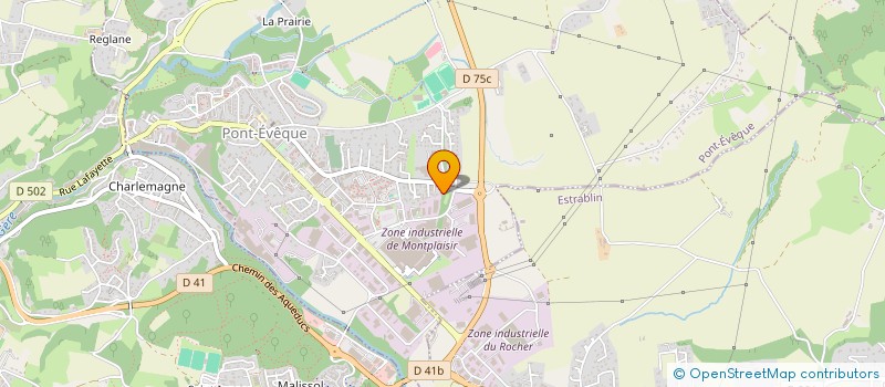 localisation de l'entreprise JUAN NUNES MULTISERVICES  PONT-EVEQUE