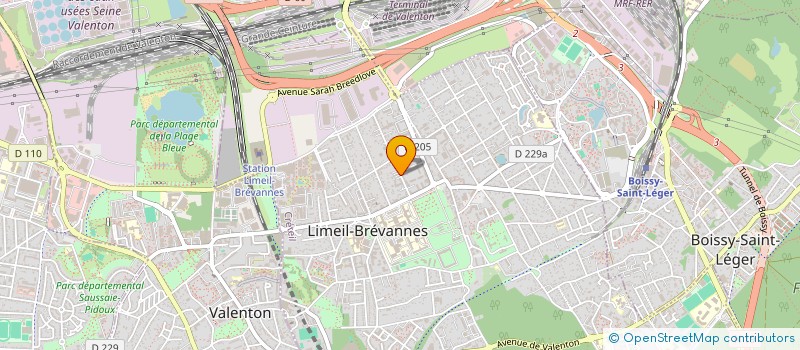 localisation de l'entreprise JUANANCA à LIMEIL-BREVANNES